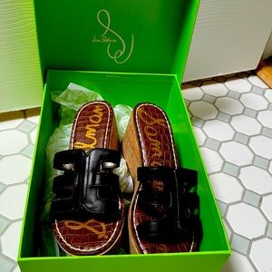 Sam Edelman platform wedge sandal